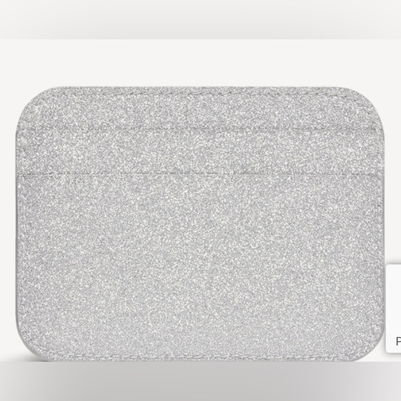 BALENCIAGA Sparkling Silver Card Holder - Picture 2 of 2